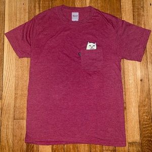 Lord Nermal Pocket Tee Size Small Men (Cotta Orange) RIPNDIP Clothing